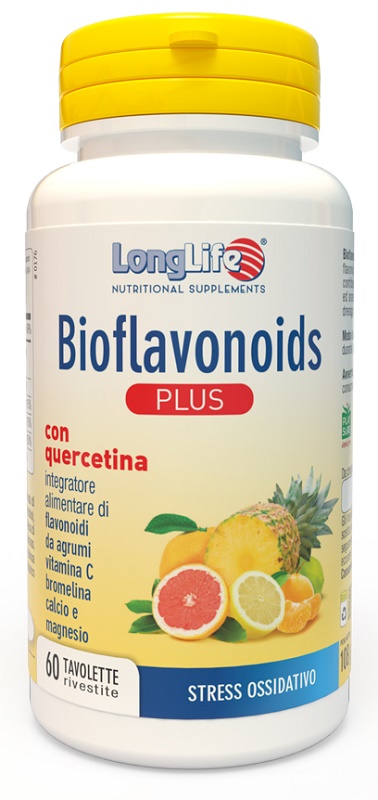 LONGLIFE BIOFLAVONOIDS PLUS 60 TAVOLETTE RIVESTITE - Farmacia Nuova Dr.ssa Gabriella Catellani