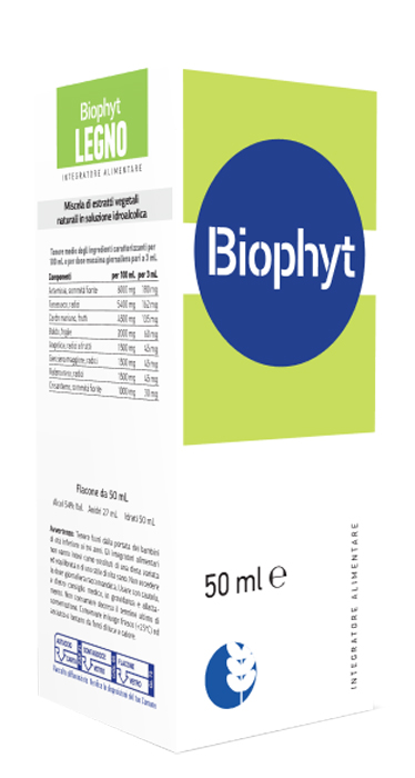 BIOPHYT LEGNO 50 ML SOLUZIONE IDROALCOLICA - Farmacia Nuova Dr.ssa Gabriella Catellani
