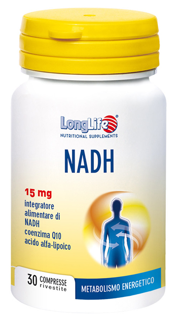 LONGLIFE NADH CON Q10 30 COMPRESSE - Farmacia Nuova Dr.ssa Gabriella Catellani
