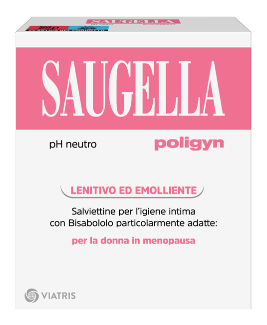 SAUGELLA POLIGYN PH NEUTRO SALVIETTINE IGIENE INTIMA LENITIVO ED EMOLLIENTE 10 PEZZI - Farmacia Nuova Dr.ssa Gabriella Catellani
