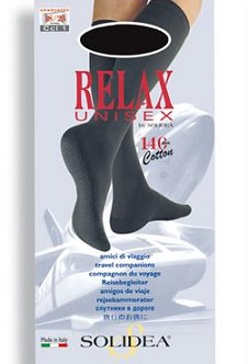 RELAX UNISEX 140 GAMBALETTO COTTON NERO 4XL - Farmacia Nuova Dr.ssa Gabriella Catellani