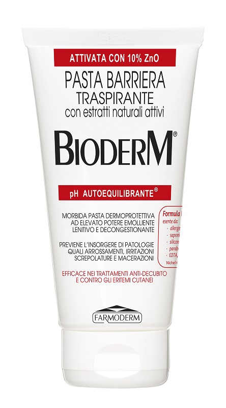 BIODERM PASTA BARRIERA TRASPIRANTE PH AUTOEQUILIBRANTE 150 ML - Farmacia Nuova Dr.ssa Gabriella Catellani