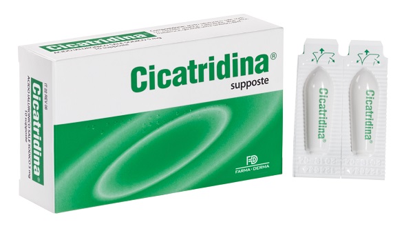 CICATRIDINA SUPPOSTE 10 PEZZI - Farmacia Nuova Dr.ssa Gabriella Catellani