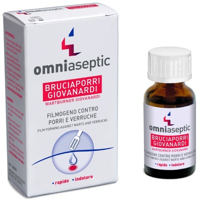 BRUCIAPORRI GIOVANARDI OMNIASEPTIC 10 ML - Farmacia Nuova Dr.ssa Gabriella Catellani
