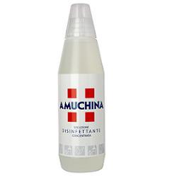 DISINFETTANTE IGIENIZZANTE A BASE DI IPOCLORITO DI SODIO ANTIMICROBICO AD AMPIO SPETTRO D'AZIONE AMUCHINA LIQUIDA 100% 1000 ML - Farmacia Nuova Dr.ssa Gabriella Catellani
