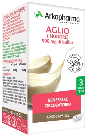 ARKO CAPSULE AGLIO 45 CAPSULE - Farmacia Nuova Dr.ssa Gabriella Catellani