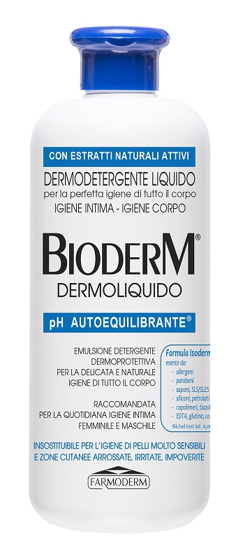BIODERM DERMOLIQUIDO PH AUTOEQUILIBRANTE 500 ML - Farmacia Nuova Dr.ssa Gabriella Catellani