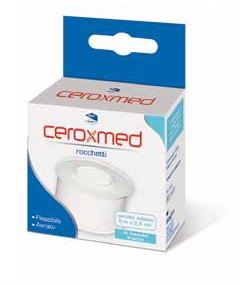 CEROTTO IN ROCCHETTO CEROXMED AERATO IN TESSUTO BIANCO 500X2,50 CM 1 PEZZO - Farmacia Nuova Dr.ssa Gabriella Catellani