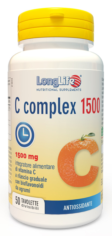 LONGLIFE C COMPLEX 1500 T/R 50 TAVOLETTE - Farmacia Nuova Dr.ssa Gabriella Catellani
