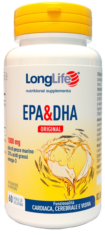 LONGLIFE EPA DHA 60 PERLE - Farmacia Nuova Dr.ssa Gabriella Catellani