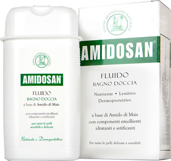 AMIDOSAN FLUIDO BAGNO DOCCIA NUTRIENTE LENITIVO RINFRESCANTE 300 ML - Farmacia Nuova Dr.ssa Gabriella Catellani