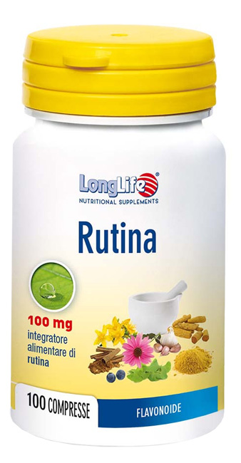 LONGLIFE RUTINA 100 MG 100 COMPRESSE - Farmacia Nuova Dr.ssa Gabriella Catellani