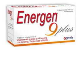 ENERGEN 9 PLUS 10 FLACONCINI 10 ML - Farmacia Nuova Dr.ssa Gabriella Catellani