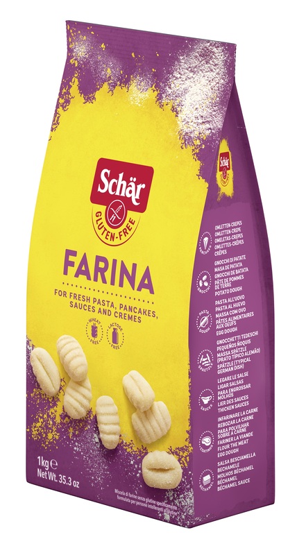 SCHAR FARINA PER PASTA FRESCA PANCAKES SALSE E CREME 1 KG - Farmacia Nuova Dr.ssa Gabriella Catellani