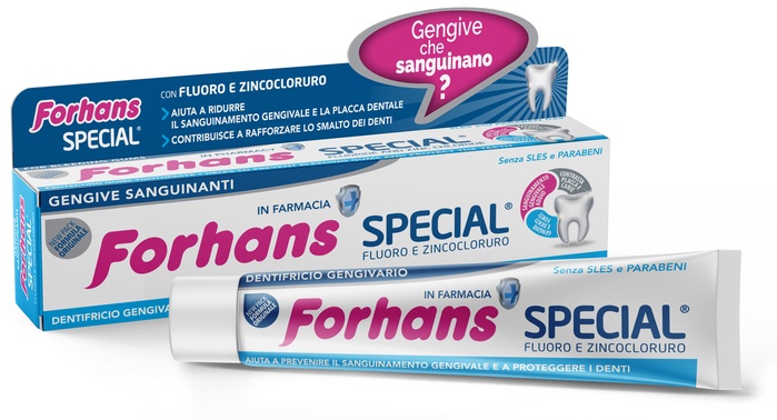 FORHANS DENTIFRICIO SPECIAL 75 ML - Farmacia Nuova Dr.ssa Gabriella Catellani