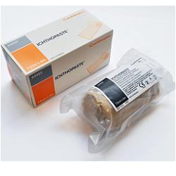 BENDA MEDICATA ICHTHOPASTE CON OSSIDO DI ZINCO ITTIOLO PER TRATTAMENTO ULCERE VENOSE ARTI INFERIORI 7,5X600 CM - Farmacia Nuova Dr.ssa Gabriella Catellani