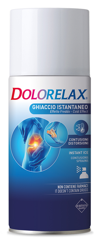 DOLORELAX ICE GHIACCIO ISTANTANEO SPRAY BOMBOLETTA CAPIENZA 150 ML - Farmacia Nuova Dr.ssa Gabriella Catellani