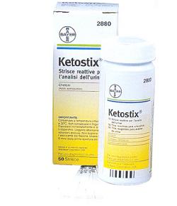 STRISCE MISURAZIONE CHETONURIA KETOSTIX 50 PEZZI - Farmacia Nuova Dr.ssa Gabriella Catellani
