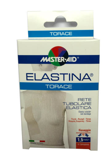 RETE TUBOLARE ELASTICA IPOALLERGENICA MASTER-AID ELASTINA TORACE 5 MT IN TENSIONE CALIBRO 8 CM - Farmacia Nuova Dr.ssa Gabriella Catellani
