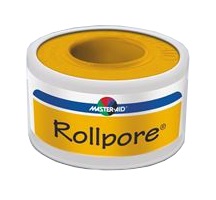 CEROTTO IN ROCCHETTO MASTER-AID ROLLPORE TESSUTO NON TESSUTO 5X1,25 - Farmacia Nuova Dr.ssa Gabriella Catellani