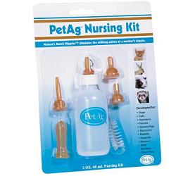 NURSING KIT BIBERON DA 60ML PER ANIMALI + TETTARELLE VARIE MISURE + SCOVOLINO PER PULIZIA - Farmacia Nuova Dr.ssa Gabriella Catellani