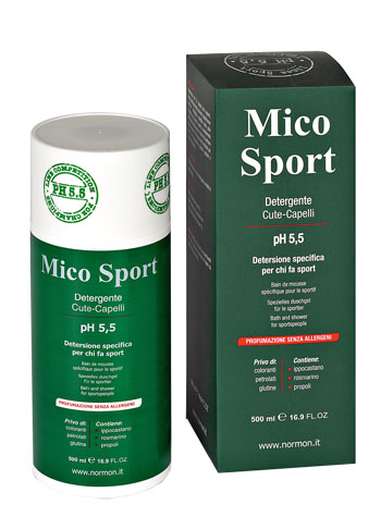 MICO SPORT DOCCIASCHIUMA VEGETALE 500 ML - Farmacia Nuova Dr.ssa Gabriella Catellani