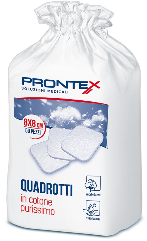 COTONE IDROFILO PRONTEX QUADROTTI - Farmacia Nuova Dr.ssa Gabriella Catellani