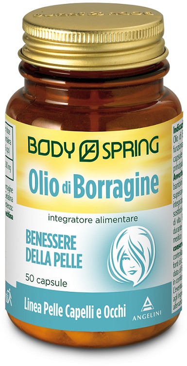 BODY SPRING OLIO DI BORRAGINE 50 CAPSULE MOLLI - Farmacia Nuova Dr.ssa Gabriella Catellani