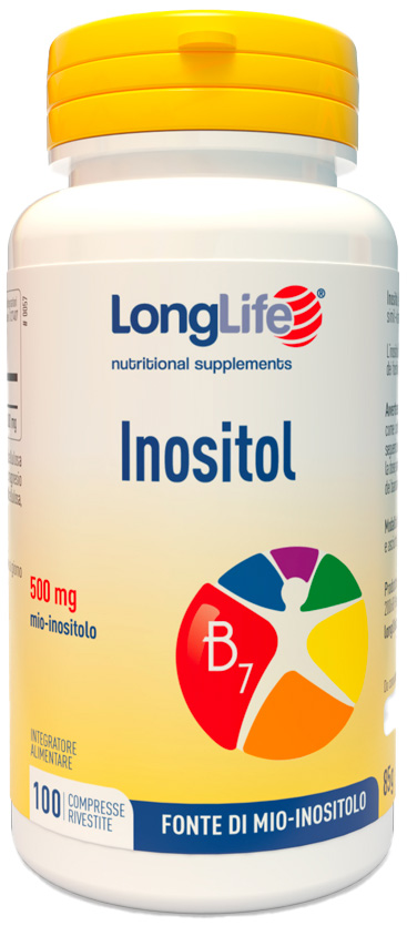 LONGLIFE INOSITOL 100 COMPRESSE RIVESTITE - Farmacia Nuova Dr.ssa Gabriella Catellani