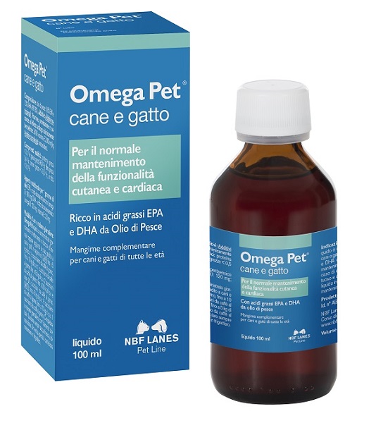 OMEGA PET OLIO FLACONE 100 ML - Farmacia Nuova Dr.ssa Gabriella Catellani