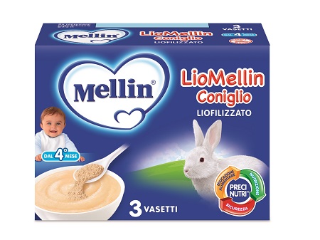 LIOMELLIN CONIGLIO LIOFILIZZATO 10 G 3 PEZZI - Farmacia Nuova Dr.ssa Gabriella Catellani