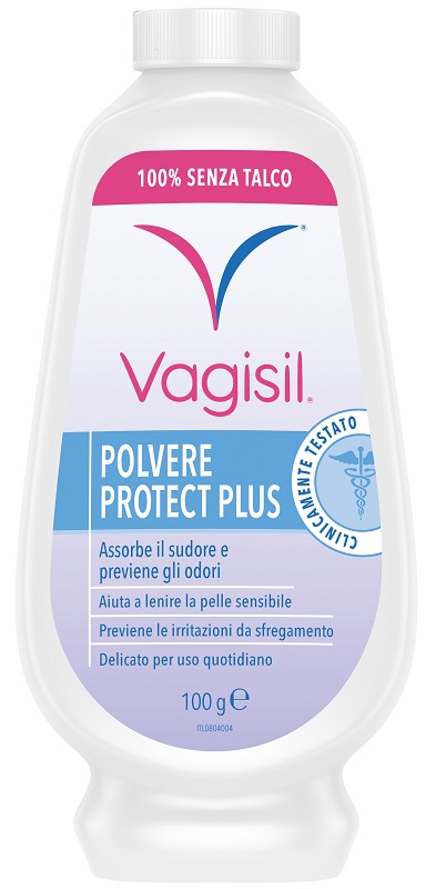 VAGISIL POLVERE PROTECT PLUS IGIENE FEMMINILE 100 G - Farmacia Nuova Dr.ssa Gabriella Catellani