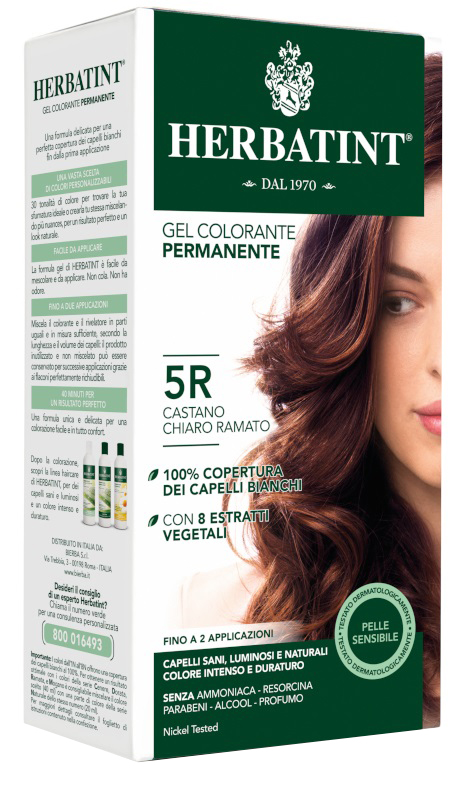 HERBATINT 5R CASTANO CHIARO RAMATO 150 ML - Farmacia Nuova Dr.ssa Gabriella Catellani