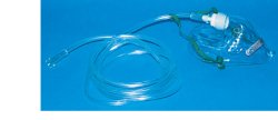 MASCHERA PER OSSIGENOTERAPIA MEDIA CONCENTRAZIONE CON 2 TUBI PROLUNGA 2 METRI - Farmacia Nuova Dr.ssa Gabriella Catellani