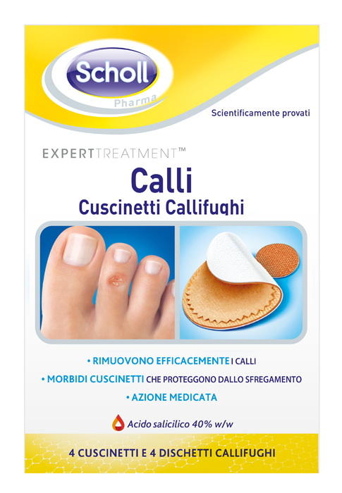 CEROTTO CALLIFUGO CALLI DURI 4 CEROTTI + 4 DISCHETTI - Farmacia Nuova Dr.ssa Gabriella Catellani