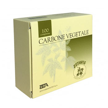 ZETAVIS CARBONE VEGETALE 100 COMPRESSE - Farmacia Nuova Dr.ssa Gabriella Catellani