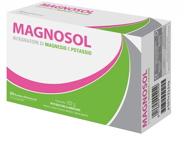 MAGNOSOL 20 BUSTINE EFFERVESCENTI - Farmacia Nuova Dr.ssa Gabriella Catellani