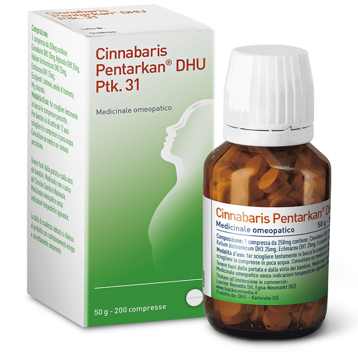CINNABARIS 31 PTK 200 COMPRESSE 50 G - Farmacia Nuova Dr.ssa Gabriella Catellani