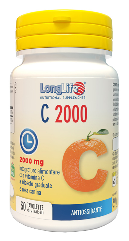 LONGLIFE C 2000 T/R 30 TAVOLETTE - Farmacia Nuova Dr.ssa Gabriella Catellani