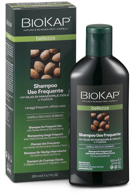 BIOKAP BELLEZZA SHAMPOO USO FREQUENTE 200 ML BIOSLINE - Farmacia Nuova Dr.ssa Gabriella Catellani