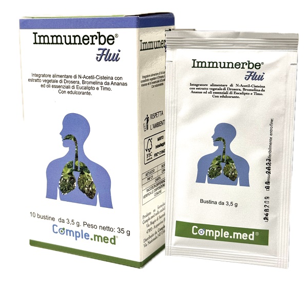 IMMUNERBE FLUI 10 BUSTINE - Farmacia Nuova Dr.ssa Gabriella Catellani