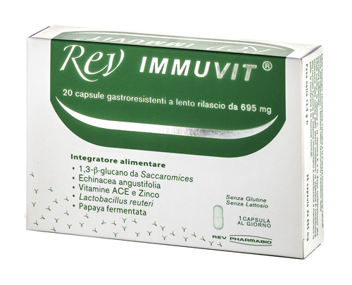 REV IMMUVIT 20 CAPSULE - Farmacia Nuova Dr.ssa Gabriella Catellani