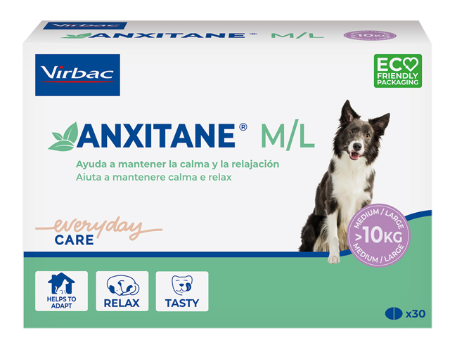 ANXITANE M/L SUPPLEMENTO NUTRIZIONALE SCATOLA 30 COMPRESSE APPETIBILI - Farmacia Nuova Dr.ssa Gabriella Catellani