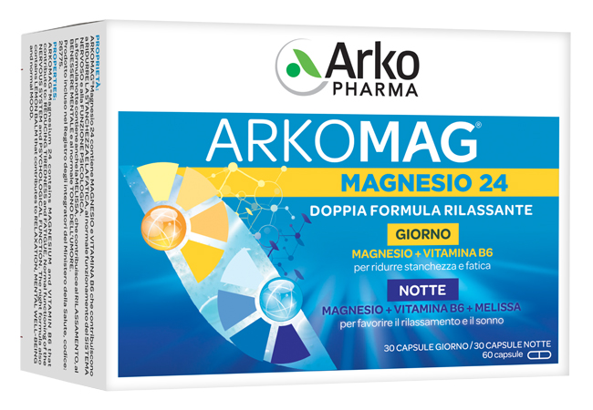 MAGNESIO 24 60 CAPSULE - Farmacia Nuova Dr.ssa Gabriella Catellani