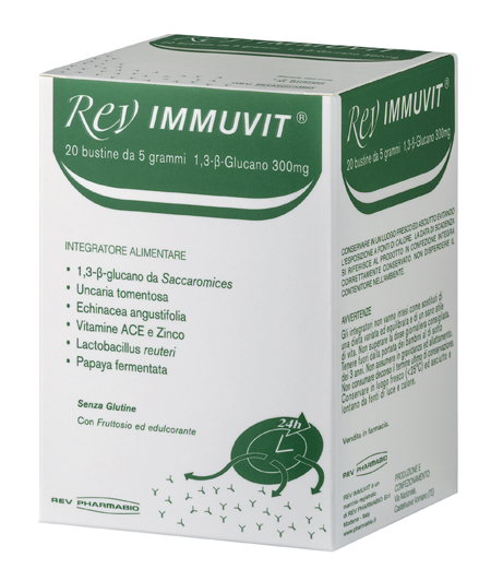 REV IMMUVIT 20 BUSTINE - Farmacia Nuova Dr.ssa Gabriella Catellani