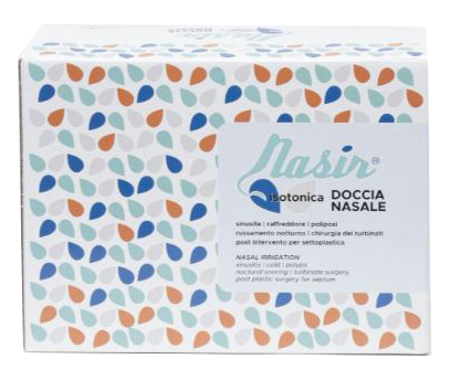 SOLUZIONE FISIOLOGICA ISOTONICA STERILE NASIR IN SCATOLA CON10 SACCHE VERSIONE LUER LOCK DA 250ML - Farmacia Nuova Dr.ssa Gabriella Catellani