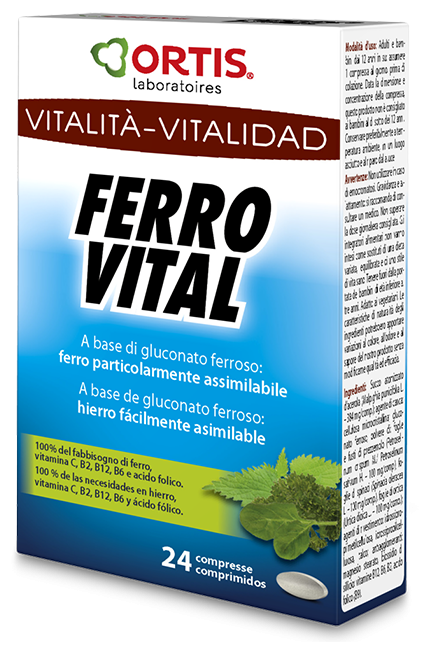 FERRO VITAL PLUS 24 COMPRESSE - Farmacia Nuova Dr.ssa Gabriella Catellani