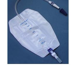 SACCA RACCOGLI URINA DA GAMBA PER INCONTINENZA 3 CAMERE COMFORT 500 ML STERILE IN PVC LATO RIVESTITO TNT CON TUBO DIRITTO 30 CM 8 PEZZI - Farmacia Nuova Dr.ssa Gabriella Catellani