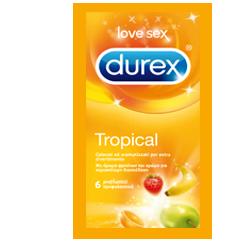PROFILATTICO DUREX TROPICAL EASY ON 6 PEZZI - Farmacia Nuova Dr.ssa Gabriella Catellani