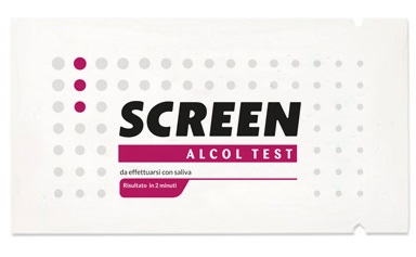 SCREEN ALCOL TEST SALIVA - Farmacia Nuova Dr.ssa Gabriella Catellani